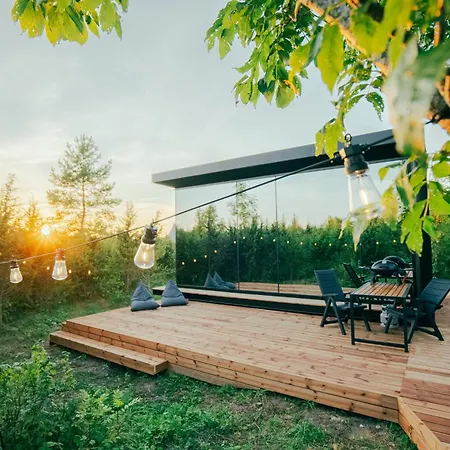 Lodge Juniper Minivillad Jacuzzi Ja Saunaga *